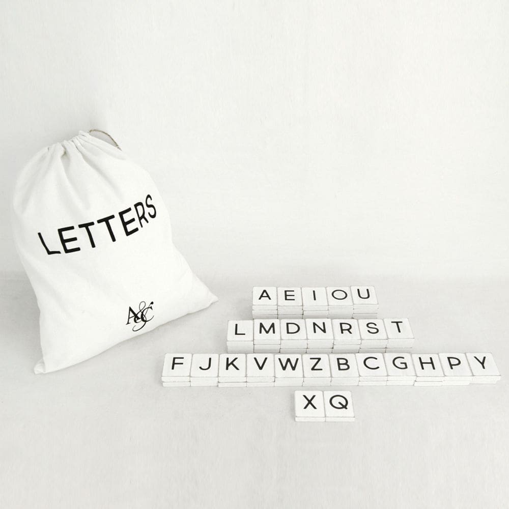 Letters & Numbers