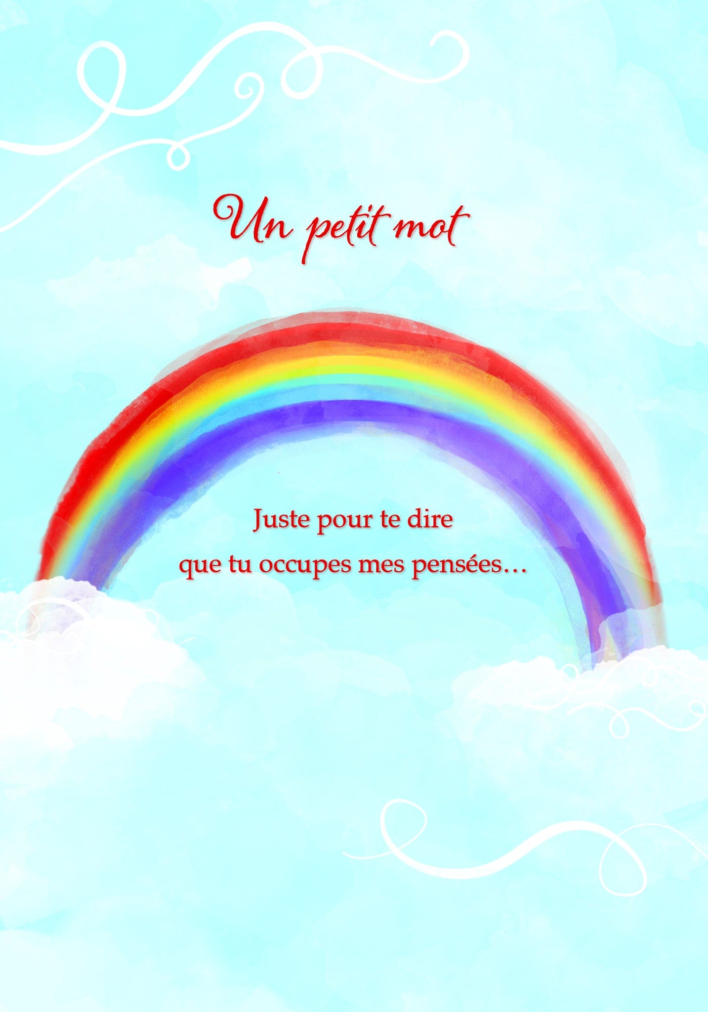 THINKING OF YOU PENSANT A VOUS