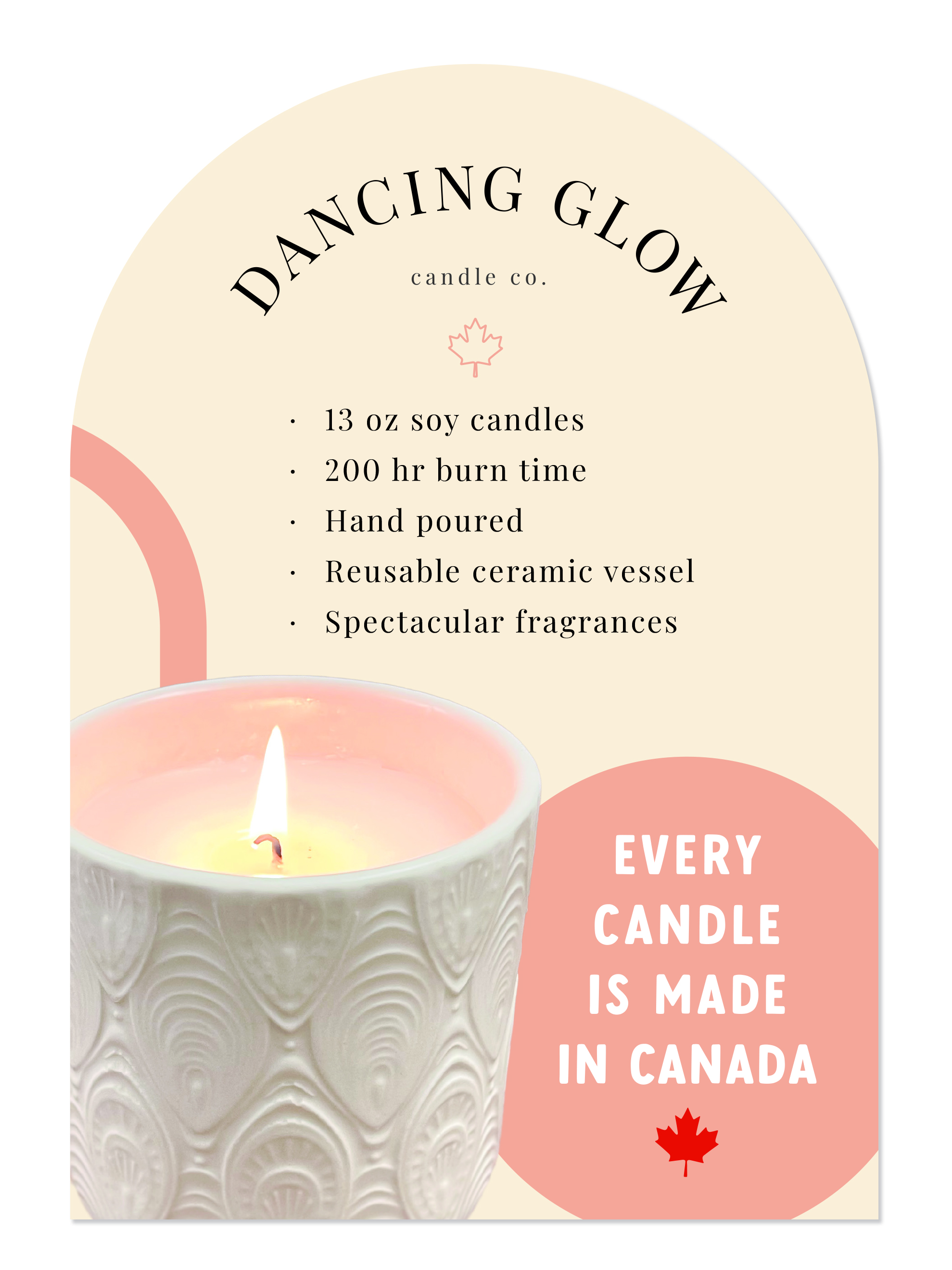 Dancing Glow Candle Co