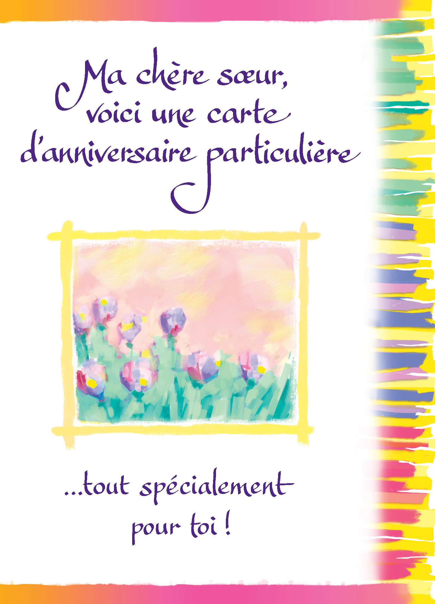 Relative Bday Anniversaire